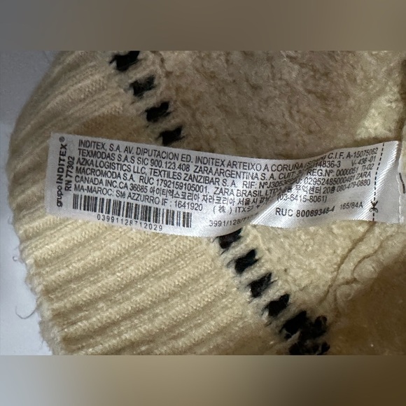 Zara: Women's Textured Sweater- Size Small - Picture 6 of 11